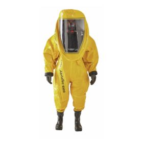 Ansell Alphatec 6500 Model 809 Multi-layer Gastight Protective Suit With Integral Boot