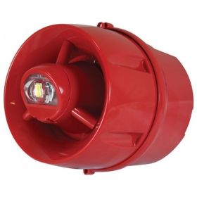 C-Tec BF433C/CC/DR ActiV Conventional Hi-Output W-2.75-9 Wall VAD c/w 100dB(A) Sounder - Deep Base