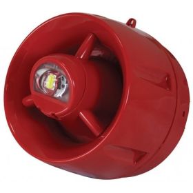 C-Tec BF433C/CC/SR ActiV Conventional Hi-Output W-2.75-9 Wall VAD c/w 100dB(A) Sounder - Shallow Base