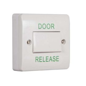 RGL EBWLS/PTE Large White Antibacterial Plastic Press To Exit Button