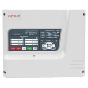 Eurotech 2500/6 Conventional Fire Alarm Control Panel - 6 Zone