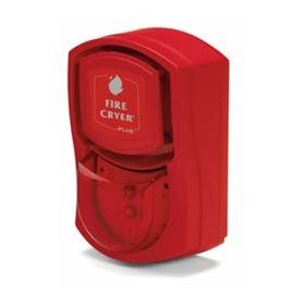 Fire-Cryer Solo Wall Mounted Voice Sounder Beacon - Deep Base - Red - Single Message - FCS/A/R/R/D