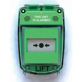 Sigma Smart Guard Protective Break Glass Cover With Sounder - Surface Mounted - Green - SG-SS-G