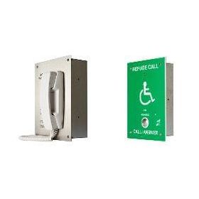 Cameo Systems ORB/R/RS1/FL Disabled Refuge System - Flush Mount 2 Line Package System