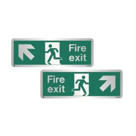 Metal Fire Exit Signs