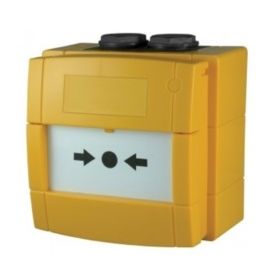 KAC W3A-Y000SF-K013-11 Weatherproof Call Point With Flexible Plastic Element - Yellow