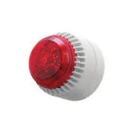 Fulleon ROLPSB/SV/RL/W/S ROLP Solista Combined Sounder & LED Beacon - Wall Mounted With Shallow Base - Conventional