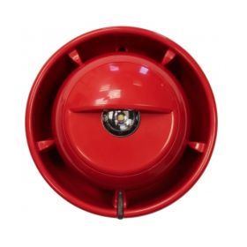 EMS SmartCell Wireless Wall Mounted Sounder & VAD Beacon - Red - SC-32-0120-0001-99