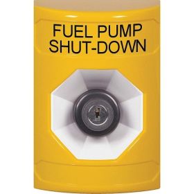 STI Stopper Station Fuel Pump Shut Down Key Activated - Yellow - SS2203PS-EN & KIT-77101B-Y