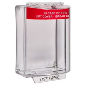 STI-13120FR Universal Call Point Stopper With Sounder - Surface Version