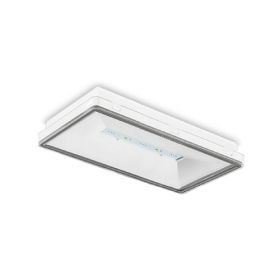 Channel E/STRATOS/230 LED Slave Bulkhead Emergency Light Fitting - 230V AC/DC