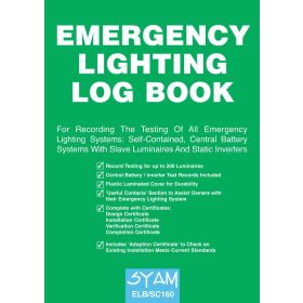 SYAM Emergency Lighting Log Book - ELB/SC160