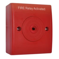 Vimpex 10-2710RSR-S Identifire Auxiliary 24V Relay Surface Mount - Red