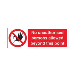 Danger Electrical Shock Risk Warning Sign - Rigid Plastic - 300 x 100mm