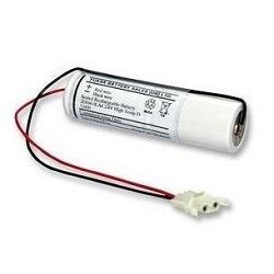 Yuasa 2DH4-0LA4 2.4V 4000mAh Ni-Cad Battery With Leads and AMP Connector