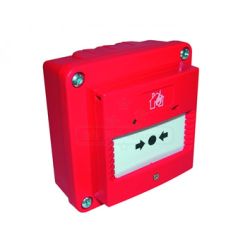 Rafiki Twinflex Call Point with Sounder - Weatherproof