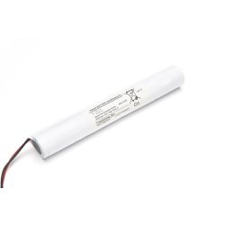 Yuasa 4DH4-0L4 4 Cell Emergency Light Battery Pack 4.8V 4Ah D Size - Inline - Nickel Cadmium