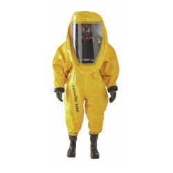 Ansell Alphatec 6500 Model 809 Multi-layer Gastight Protective Suit With Integral Boot