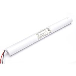Yuasa 6DH4-0L4 6 Cell Emergency Light Battery Pack 7.2V 4Ah D Size - Inline - Nickel Cadmium