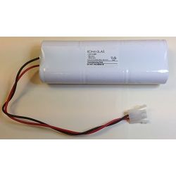 Yuasa 6DH4-0LA5 7.2V 4000mAh Ni-Cad Battery With Leads and AMP Connector