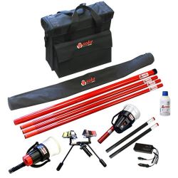 SOLO 823-001 Smoke & Cordless Heat Detector Testing Pack (Enables Testing and Removal Upto 9 Metres)