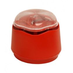 Hosiden Besson Banshee Excel Lite CHX Sounder Beacon - Red with White Beacon - 958CHX1100