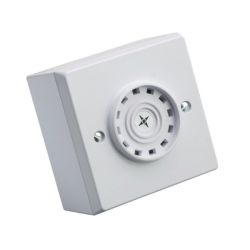 Fulleon AC/SV/W/S/BB Askari Compact Sounder - White - With Surface Backbox