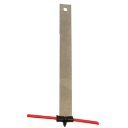 Kidde ACA-BI20-100 Alarmline II 200mm Zintec "I" Bracket c/w Silicon Sleeve - Pack of 100