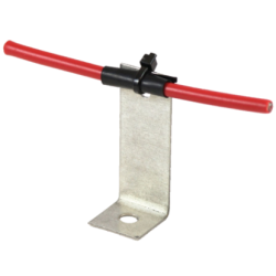 Kidde ACA-BL05SS-025 Alarmline II 50mm Stainless Steel "L" Bracket c/w Silicon Sleeve - Pack of 25