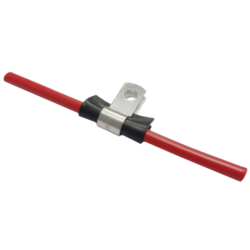 Kidde ACA-CPSS-025 Alarmline II Stainless Steel P Clip c/w Silicon Sleeve - Pack of 25