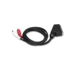 C-Tec APS - SCART To Double Phono Lead for use with APL Plate