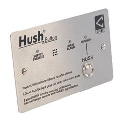 C-Tec XFP508X/SS Stainless Steel Hush Button - Apollo Protocol
