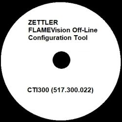 Tyco Zettler CTI300 FLAMEVision Off-Line Configuration Tool - 517.300.022