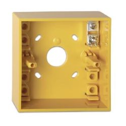 KAC Yellow Surface Mounted Manual Call Point Backbox - DMN787Y