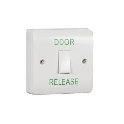 RGL EBLS/PTE White Antibacterial Plastic Press To Exit Button