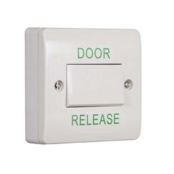 RGL EBWLS/PTE Large White Antibacterial Plastic Press To Exit Button