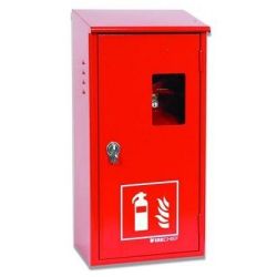 Metal Fire Extinguisher Cabinet With Latch - For Single Extinguisher - FM61