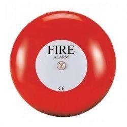 Vimpex MBF-6EV-12 Fire Alarm Bell - 12V DC - Red