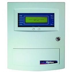 Gent VIG1-24-NP 1 to 4 Loop Vigilon Control Panel (without printer c/w 1 loop card and 2 x 21Ah batteries)