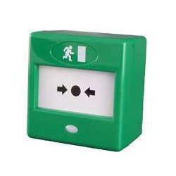 CQR Firebrand FP3 Manual Call Point - Green - FP3/GR