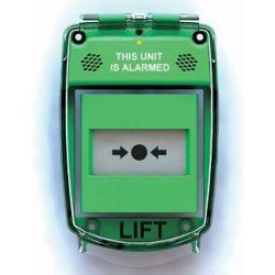 Sigma Smart Guard Protective Break Glass Cover With Sounder - Surface Mounted - Green - SG-SS-G