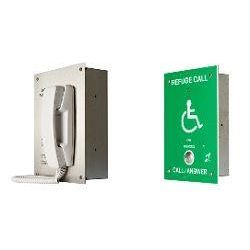Cameo Systems ORB/R/RS1/FL Disabled Refuge System - Flush Mount 2 Line Package System