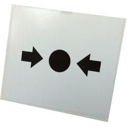 Gent S4-34891 Call Point Glass - Pack of 10 For New Type Call Points