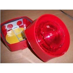 GENT S3IP-SN-ST-RR IP55 2 way Sounder/Strobe Red Body Red Lens (100 dBA)