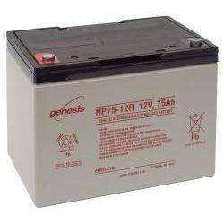 Enersys NP75-12 Sealed Lead Acid Battery - 75Ah 12V