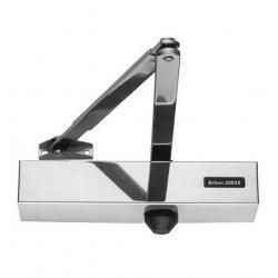Briton 2003 Fire Door Closer Overhead Size 3 - Silver Finish