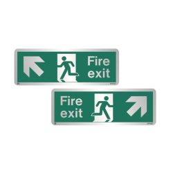 Metal Fire Exit Signs