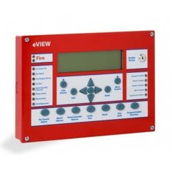 Kentec K1172-10 eView Analogue Addressable Repeater Panel - UL / FM Approved - Red