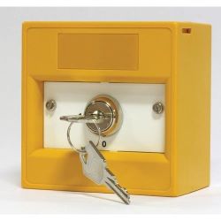 KAC K20SYS-11 Keyswitch Call Point - Yellow