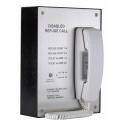 Kentec K41102SST Safe-Point EVCS 2 Line Central Unit - Surface